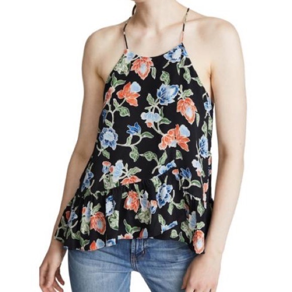 Joie Derwen Silk Floral Blouse - Picture 2 of 4